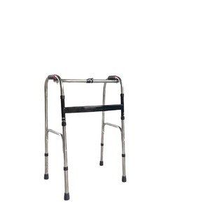 Hengshunhe Stainless Steel Walker Adjustable Height Senior <b>Walking</b> Aid With Non Slip Handle For Elderly Support - Product Image 2