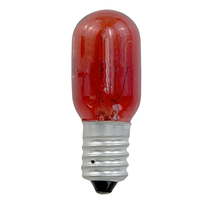 Ampoule indicatrice de four rouge E10 T20 240V 5W, lampe d'avertissement incandescente résistante aux hautes températures, remplacement