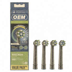 Cabezales de repuesto para cepillo de dientes eléctrico de alta calidad, cerdas de nailon medianas, para uso doméstico y hotelero, salud dental completa 1 - Product Image 1
