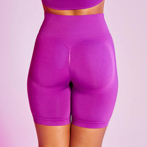 Nieuwe Sportkleding Sportkleding Lange Mouwen Crop Top Naadloze 6-delige Set Yoga Wear Dames Gymshorts Met Hoge Taille - Product Image 3