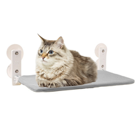 Shengfeng Home Tenture murale Transparent Nid Hamac Voyage-Friendly Cat Bed Perchoir avec accessoires pour chat