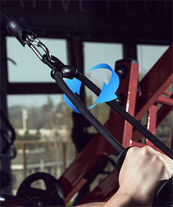 Cordon de traction durable pour triceps, idéal pour l'entraînement en salle de sport - Product Image 3