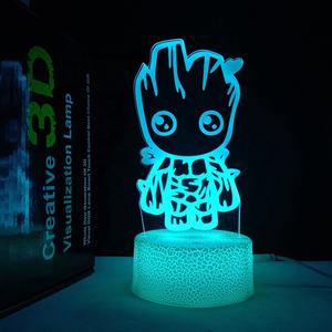 2025クリスマスギフト3DLedナイトライトボックスモチーフライトビデオゲームデザインLed 3Dモチーフライトゲームプレーヤーデスクランプルームの装飾 - Product Image 1