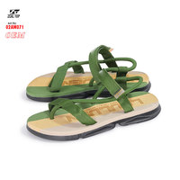 Sandales d'été pour hommes, confortables, à bout ouvert, décontractées, en EVA, plates, avec sangle Velcro, personnalisables, fournisseur en gros