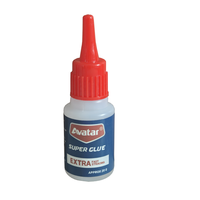Adhésif liquide cyanoacrylate écologique en emballage individuel pour une adhérence forte dans le travail du bois et la construction
