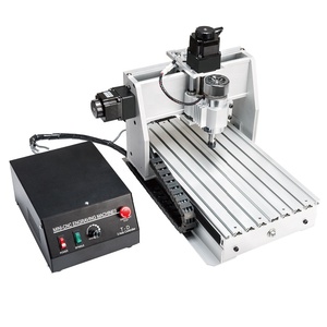 Fresadora de 4 Ejes ER11 de 300W, 290*380*60, 1100 RPM, Mini Fresadora para Madera - Product Image 1