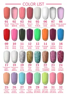 Private Label Gel Polish Set Nail Products Salon Cosmetics Girls Nail Kit At Home Poly Nail Gel Set