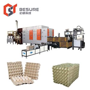 Carton Machine Egg Paper Trays Machinery Recycled Paper Carton Box Packing Machine For Egg Tray/egg Carton