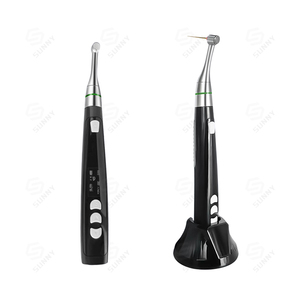 Moteur endodontique sans fil neuf, fourni par l'usine, avec tête contra-angle 16:1 et localisateur d'apex intégré, option noir/blanc - Product Image 1