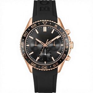 Reloj cronógrafo resistente al agua de lujo para hombre, caja de acero inoxidable con cristal de zafiro, luminoso - Product Image 4