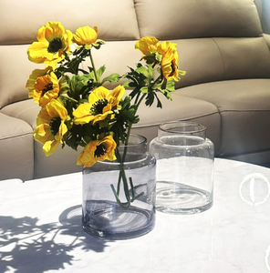 Vente en gros d'inspiration nordique, grand vase à bourgeon en verre transparent, vase à fleurs décoratif de table de tailles droites étroites pour l'inspiration de fête - Product Image 3