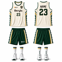 Conjunto de Uniforme de Baloncesto Personalizado al por Mayor, Transpirable, de Malla, para Hombre, Estilo Urbano, Sublimado, de Secado Rápido, OEM