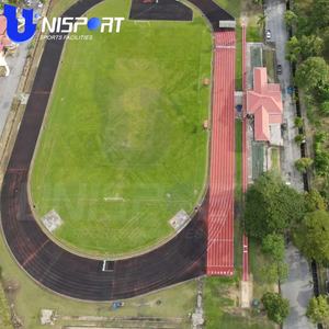Piste de course en caoutchouc de 400m pour piste de course de stade ou tapis en caoutchouc produit d'herbe artificielle - Product Image 2