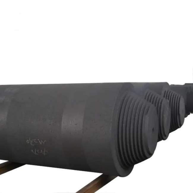 Новый Графитовый Электрод HP Dia 400 мм 450 мм с ниппелем для производства стали Eaf