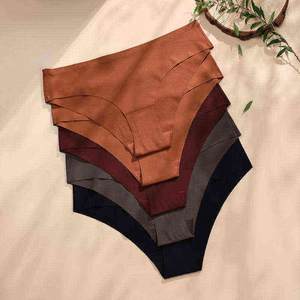 Braguitas de Mujer, <span class=keywords><strong>Bikinis</strong></span>, Más Vendidas, Moda Femenina, Seda de Hielo Transpirable, Braguitas de Una Pieza Sin Costuras - Product Image 4