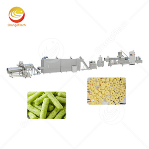 ORME Machine de fabrication de snacks à anneaux de maïs entièrement automatique Machine de production de riz au millet soufflé - Product Image 1