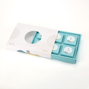 Pastry Box With 6 Dividers Cupcake Packaging Cookie Boxes Wholesale Baking Food Paper Gift Box Dessert Candy Foldable Cardboard