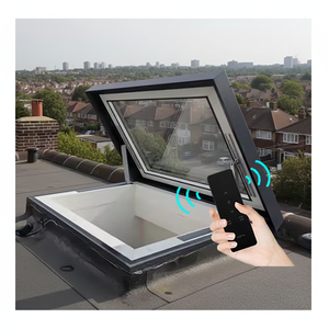 Fenêtre de toit électrique automatique moderne en alliage d'aluminium imperméable à double vitrage - Product Image 3