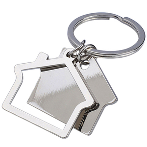 Porte-clés avec logo personnalisé, nom, poli miroir, long pendentif en métal, acier inoxydable, porte-clés pour <span class=keywords><strong>maison</strong></span> de <span class=keywords><strong>voiture</strong></span> - Product Image 4