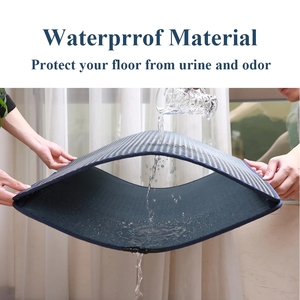 Tapis double couche imperméable pour litière <span class=keywords><strong>de</strong></span> <span class=keywords><strong>chat</strong></span>, tapis <span class=keywords><strong>de</strong></span> récupération <span class=keywords><strong>de</strong></span> litière pour chatons, pour la propreté <span class=keywords><strong>de</strong></span> la <span class=keywords><strong>maison</strong></span> des chats - Product Image 4