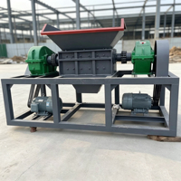 Broyeur industriel robuste à double arbre pour ferraille métallique - Meilleure vente