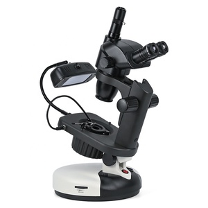 <span class=keywords><strong>Microscope</strong></span> Gemmologique Professionnel Trinoculaire Noir ASZ-ZT7B Zoom 6.7-45x de Haute Qualité – Offre Spéciale - Product Image 1