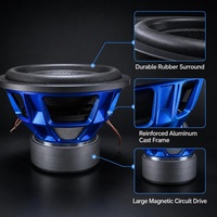Subwoofer personnalisé 15 pouces Soway, amplificateurs de voiture et subwoofer audio