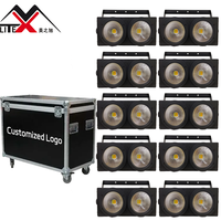 Éclairage d'audience intérieur 200W Cob Système de studio de scène Dmx Led Blinder Stage Blinder Dj Disco Light