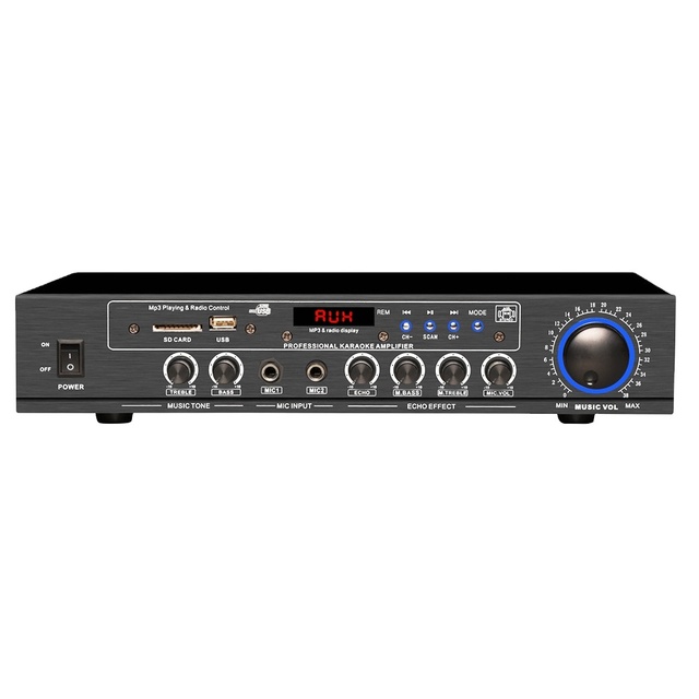 Suaranak YFY-AV-209 Metal Shell 45WX2/8 20Hz-20KHz Music Player Amplifier Module Board 2 Channel Professional Power Amplifier