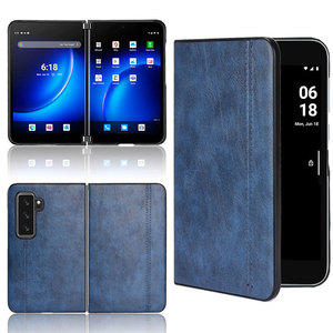 Étui de téléphone portable simple en cuir PU TPU pour <span class=keywords><strong>Microsoft</strong></span> Surface Duo1/<span class=keywords><strong>2</strong></span>, housse pliable, vente en gros OEM/ODM/marque privée - Product Image 3