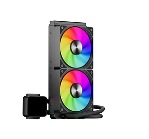 ZeroMaster 12 ARGB PWM V طقم تبريد سائل RGB Gaming مشعاع LED مروحة هواء موصل 4pin لتبريد المياه