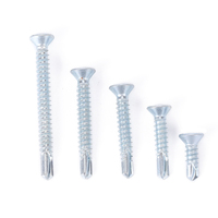 Zhunte Carbon Steel Hex Washer Head Tapping Screws Zinc Plated Right Hand Thread Class 12.9 Imperial/Metric Concrete Fasteners