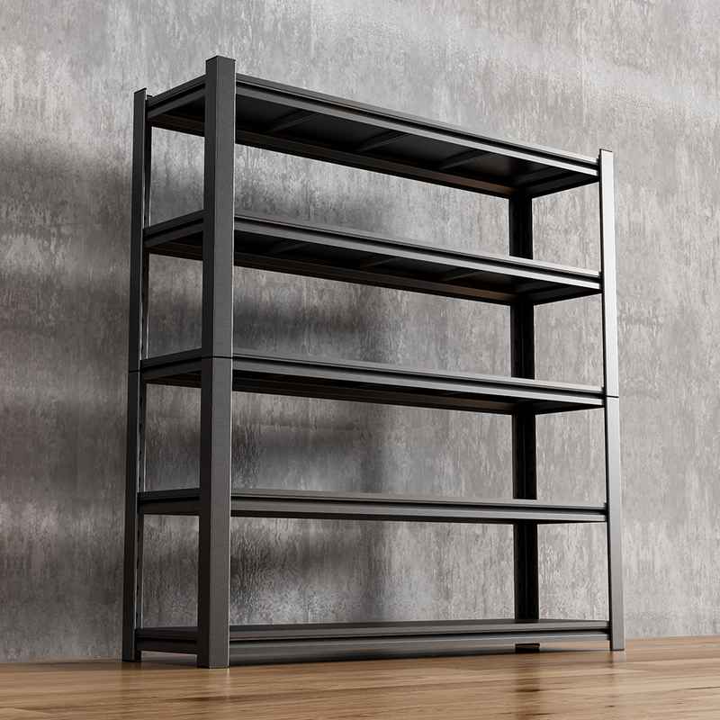 Warehouse Storage System Heavy Duty Black