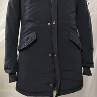 Vente en gros de manteaux parka longs en toile pour hommes, d'hiver, décontractés, à capuche, épais, pour l'extérieur