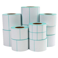 Étiquettes autocollantes en PVC thermique pour expédition, étiquettes de prix, usage industriel, haute résistance à la traction, marchandises pour supermarchés