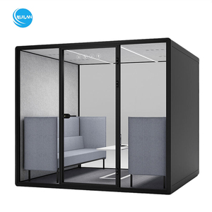 Cabina <span class=keywords><strong>de</strong></span> trabajo silenciosa a prueba <span class=keywords><strong>de</strong></span> sonido, moderna cabina <span class=keywords><strong>de</strong></span> teléfono para reuniones, acústica, insonorizada, estudio, grabación Pod - Product Image 3