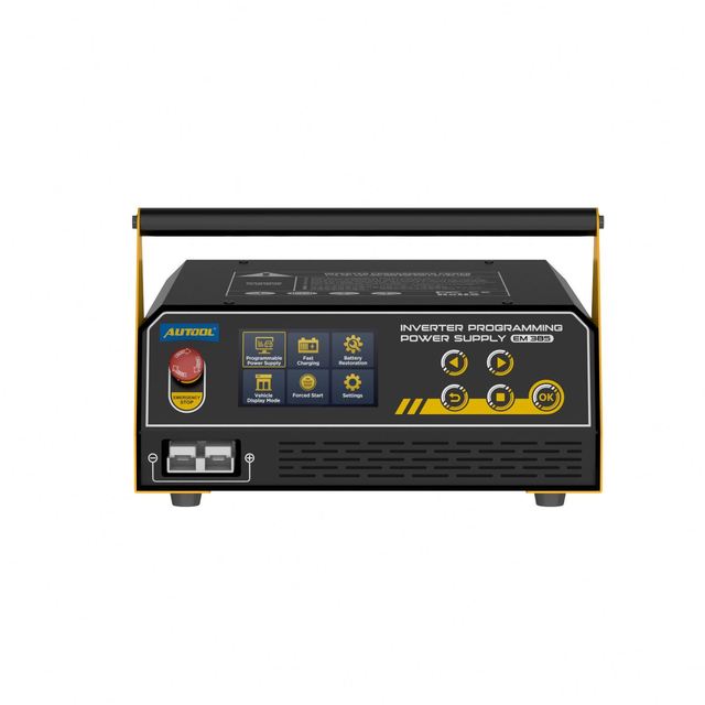 AUTOOL EM385 Automobile ECU Programming Regulated Power Supply Battery Repair Machine Rapid Charger Emergency Start Power Supply