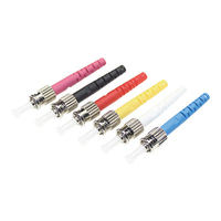Penjualan laris bagian kabel Patch konektor serat optik Boot 3.0mm/2.0mm /0.9mm Simplex Mode tunggal Hijau APC