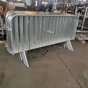 Concerto su strada eventi sportivi barricate pannello di recinzione/controllo della folla barriera di recinzione pannello/recinzione temporanea per pedoni - Product Image 4