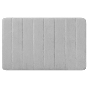 Tapis de bain Cangming de haute qualité en polaire corail 16x24 pouces matelassé antidérapant pour salle de bain – Vente en gros - Product Image 4