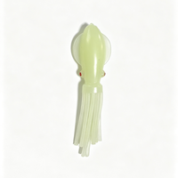 Leurre souple Bellance Factory OEM/ODM 10cm pour la pêche en bateau au calamar, leurre souple en PVC pour calamar, appât lumineux pour eau de mer