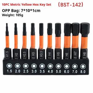 Tournevis Torx de sécurité en acier S2 avec finition chromée, embouts personnalisables - T6 T8 T10 T15 T20, qualité industrielle, support OEM - Product Image 5
