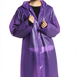 เสื้อกันฝน EVA น้ำหนักเบา พับเก็บได้ กันลม กันน้ำ ใช้ซ้ำได้ เหมาะสำหรับตั้งแคมป์ ปีนเขา ขี่มอเตอร์ไซค์ และจักรยานไฟฟ้า - Product Image 5