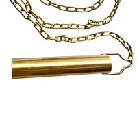 Échantillonneur de liquides industriel en laiton anti-étincelles TUOKAEX, certifié ISO9001, poli miroir, modèle 40*250mm, taille personnalisable
