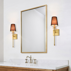 Lampada <span class=keywords><strong>da</strong></span> <span class=keywords><strong>Parete</strong></span> Moderna in Ottone Dorato ETL Designer per Camera <span class=keywords><strong>da</strong></span> Letto, Soggiorno e Hotel - Product Image 6