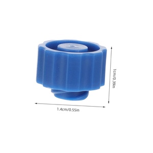 Ciieeo 100 pièces Capuchons de protection en plastique pour embouts de seringue Luer Lock 0,1 kg pour fournitures de laboratoire, colle, peintures, adhésifs 1 an - Product Image 5