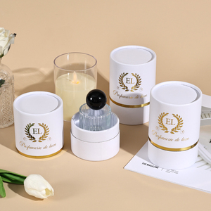 Tùy chỉnh thiết kế sang trọng xi lanh Tinh dầu chăm sóc da Nước hoa phân hủy sinh học Kraft bao bì các tông hộp giấy mặt Kem dưỡng da - Product Image 5