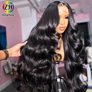 Pelucas de cabello humano 13X6 <span class=keywords><strong>HD</strong></span> encaje suizo, peluca de encaje completo <span class=keywords><strong>HD</strong></span> 360 sin pegamento, pelucas de cabello humano Natural sin pegamento de alta densidad con encaje Frontal - Product Image 2