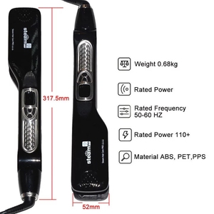 Spazzola Lisciante a Vapore Piastra in Ceramica Ferro per Capelli Professionale Pettine Lisciante Elettrico Piastra per Capelli Riscaldante - Product Image 5
