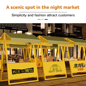 Cà phê cửa hàng phụ kiện Internet nổi tiếng chợ đêm gian hàng kệ, trung tâm mua sắm gian hàng kệ, ngoài trời di động Snack xe - Product Image 3